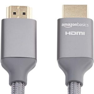 Amazon Basics High-Speed HDMI Cable (48Gbps, 8K/60Hz )3 Feet, Dark Gray…